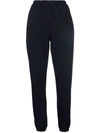 Les Tien Drawstring Tapered Track Pants In 蓝色