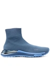 Ferragamo Salvatore  Sneakers Clear Blue In 蓝色
