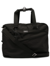 Agnès B. Logo-patch Duffle Bag In 黑色
