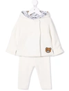MOSCHINO TEDDY BEAR-EMBROIDERED TRACKSUIT