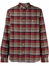 WOOLRICH CHECKED COTTON LONG-SLEEVE SHIRT