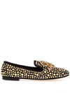 GIUSEPPE ZANOTTI CRYSTAL-EMBELLISHED ROLANDA LOAFERS