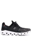 On Running Cloud Swift Black Mesh Sneakers In 黑色