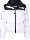 The North Face White 1996 Retro Nuptse Down Jacket In Gardenia White
