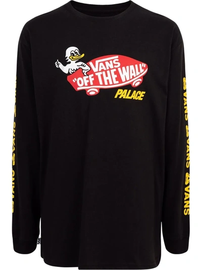 Palace X  Duck Out Long-sleeve T-shirt In Black