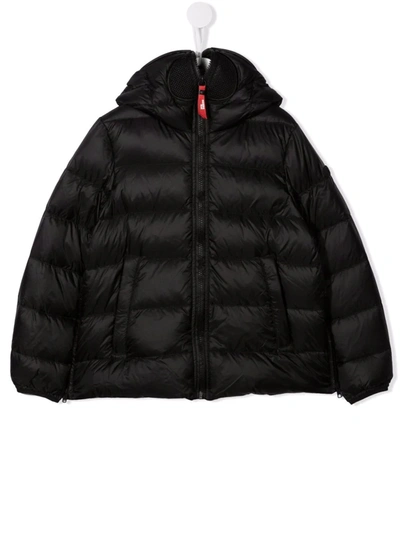 Ai Riders On The Storm Young Padded Goggle-hood Coat In 黑色