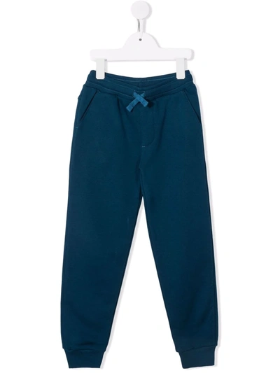 North Sails Drawstring Organic Cotton Track Trousers In 蓝色