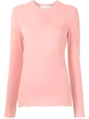 Proenza Schouler White Label Twist-detail Open-back Top In Rosa