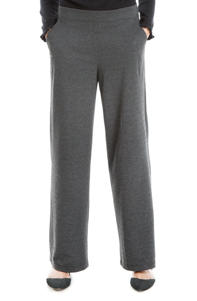Max Studio Double Knit Wide Leg Pants In Bkburh81