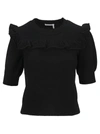 SEE BY CHLOÉ SEE BY CHLOÉ RUFFLE DETAIL KNIT TOP