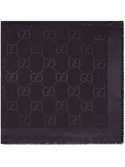 GUCCI GG JACQUARD-WOVEN SCARF