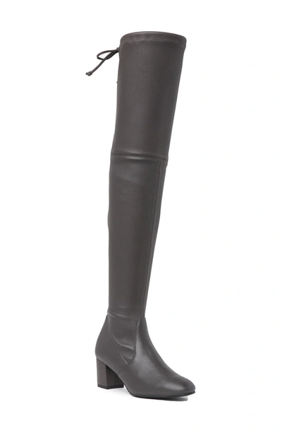 Stuart Weitzman Genna Over-the-knee Boot In Slate
