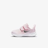 Nike Star Runner 3 Baby/toddler Shoes In Pink Foam,black