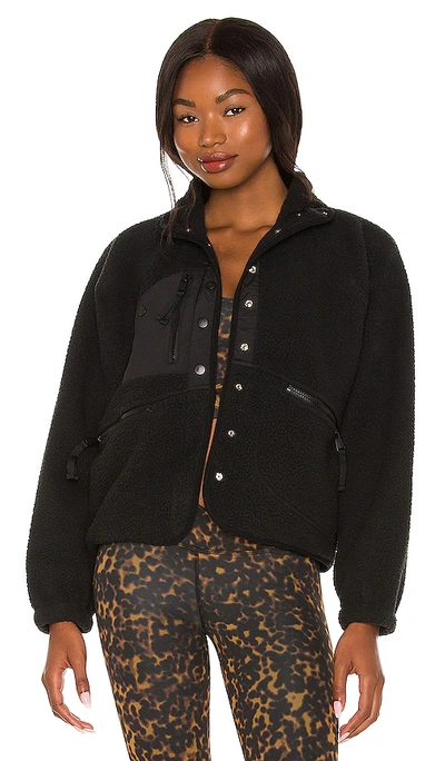 Free People X Fp Movement Hit The Slopes Jacket In 黑色