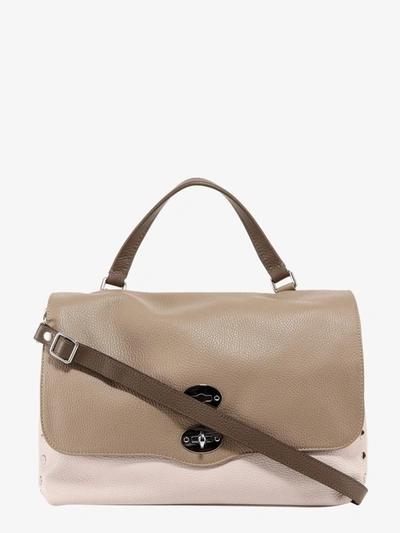 Zanellato Leather Handbag In Multicolor