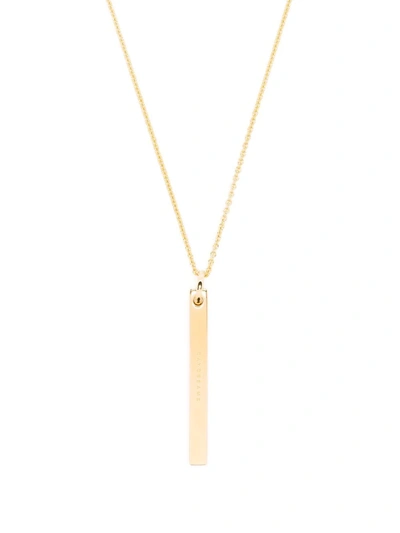 Tom Wood Cube-chain 9kt Gold-plated Sterling-silver Necklace