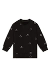 MILES AND MILAN THE JACKIE SMILEY COTTON SWEATSHIRT,MMJS2021