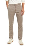 Ag Jamison Mid-rise Chinos In Sulfur Wild Truffle