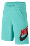 Nike Kids' Sportswear Club Athletic Shorts In Tropical Twist