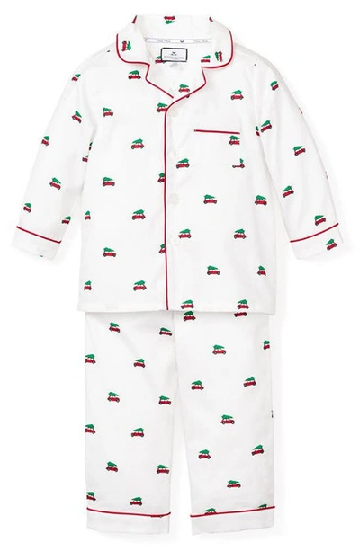 Petite Plume Baby's, Little Kid's & Kid's Holiday Journey 2-piece Pajama Set In White