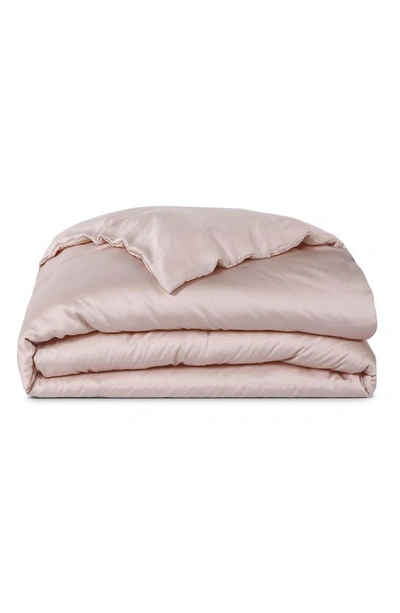 Sijo Eucalyptus Tencel® Lyocell Duvet Cover In Blush