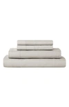 Sijo French Linen Sheet Set In Fog