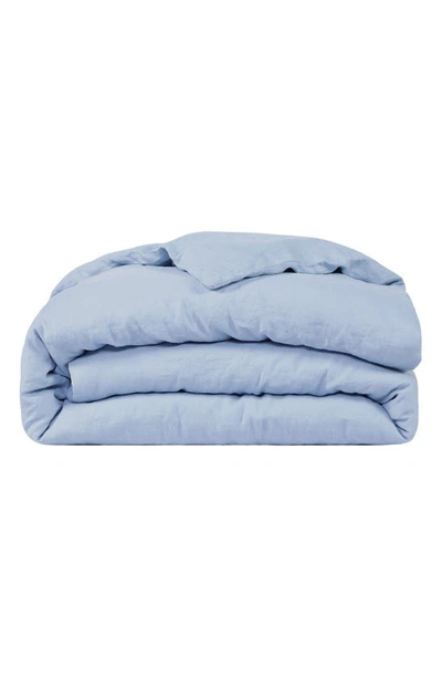 Sijo French Linen Duvet Cover In Sky