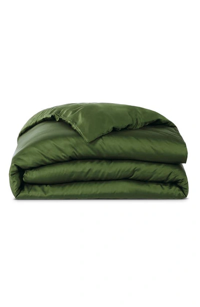 Sijo Eucalyptus Tencel® Lyocell Duvet Cover In Forest