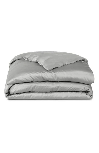 Sijo Eucalyptus Tencel® Lyocell Duvet Cover In Dove