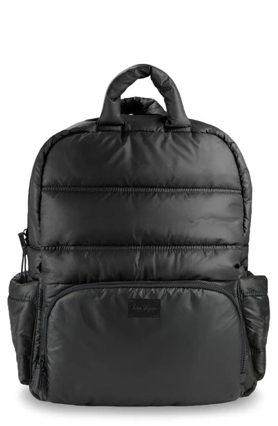 7 A.m. Enfant Babies' Bk718 Diaper Backpack In Black