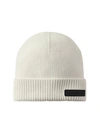 Canada Goose Small Totem Emblem Beanie In Northern Star White