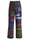 AGR SWIRL CARGO trousers,400015140341