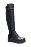 Dirty Laundry Manifest Over The Knee Boot In Black