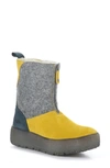 Bos. & Co. Bos. & Co Ignite Waterproof Winter Boot In Yellow/ Grey