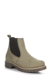 Bos. & Co. Corrin Waterproof Chelsea Boot In Stone Nubuck