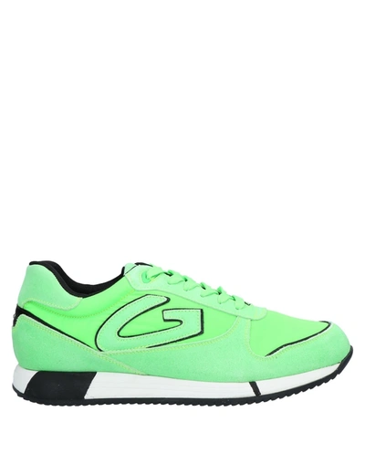 Alberto Guardiani Sneakers In Acid Green