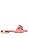 Baldinini Sandals In Coral