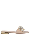 Baldinini Sandals In Blush
