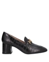 UNISA UNISA WOMAN LOAFERS BLACK SIZE 8 SOFT LEATHER,17095904SO 5