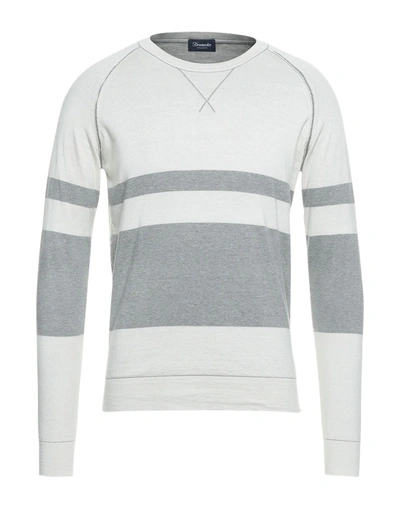 Drumohr Sweaters In Grey