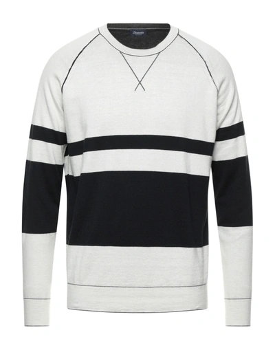 Drumohr Sweaters In Dark Blue