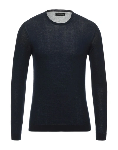 Roberto Collina Sweaters In Blue