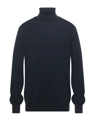 Gran Sasso Roll-neck Sweater In Blue