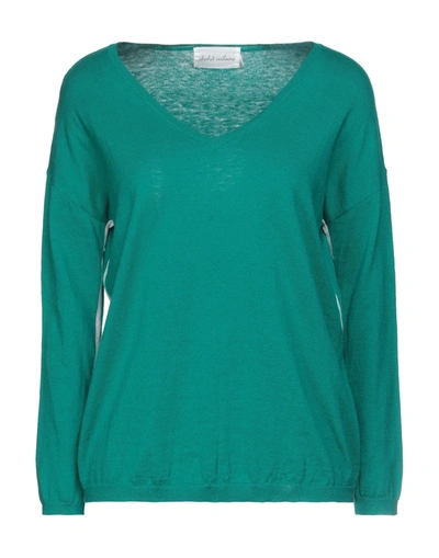 Absolut Cashmere Sweaters In Emerald Green