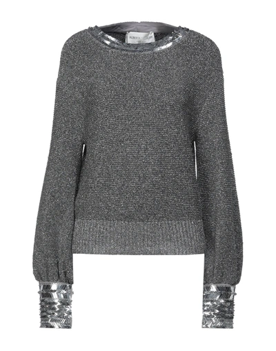 Alberta Ferretti Sweaters In Grey
