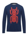 Frankie Morello Sweaters In Blue