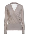 Agnona Sweaters In Beige