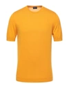 Drumohr Sweaters In Orange