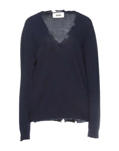 Mauro Grifoni Sweaters In Blue