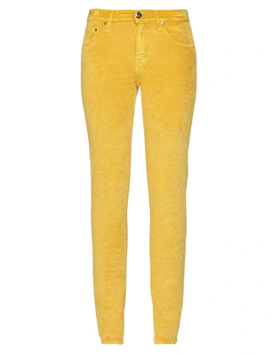 Jacob Cohёn Pants In Yellow